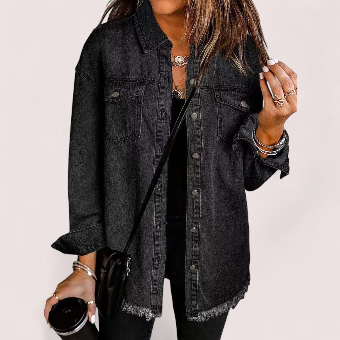 Lindholm Butik | Jeansjacka med tidlös passform