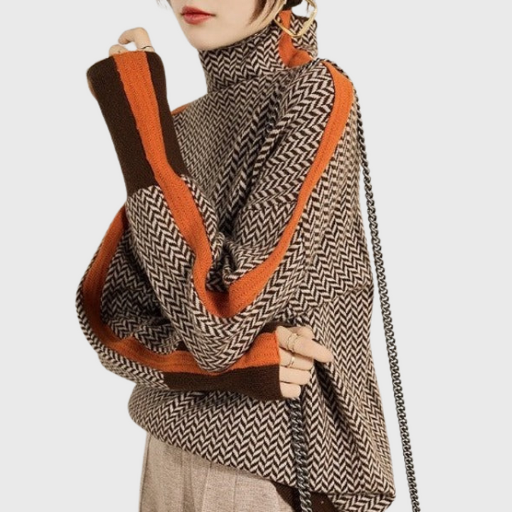 Liv | Tröja med hög krage