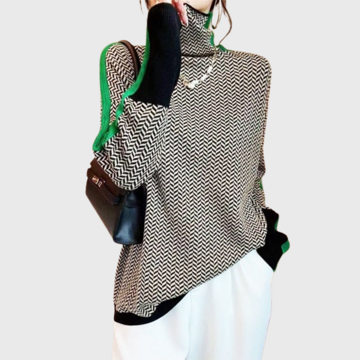 Liv | Tröja med hög krage